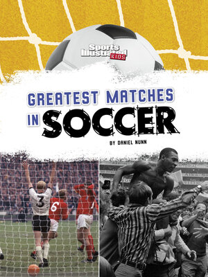 cover image of Greatest Matches in Soccer